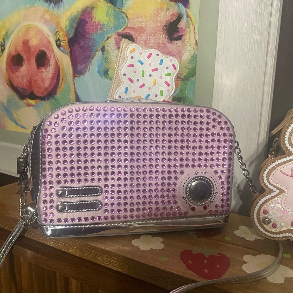 Betsey Johnson Toaster purse